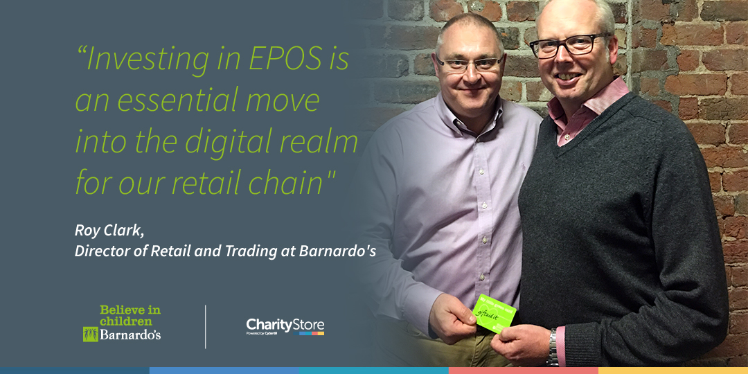 Barnardo’s chooses CharityStore for EPoS Roll-Out