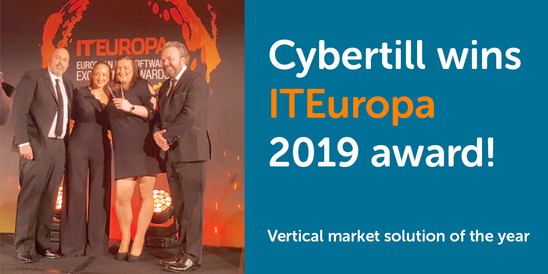UPDATE: We won! “Cybertill shortlisted for IT Europa Awards 2019”